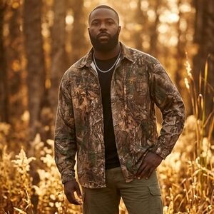 Browning Woodland Camo Shortsleeve Mesh Lining Shirt  2XL EUC